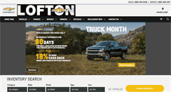 Desktop Screenshot of loftonchevy.com