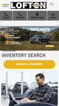 Mobile Screenshot of loftonchevy.com